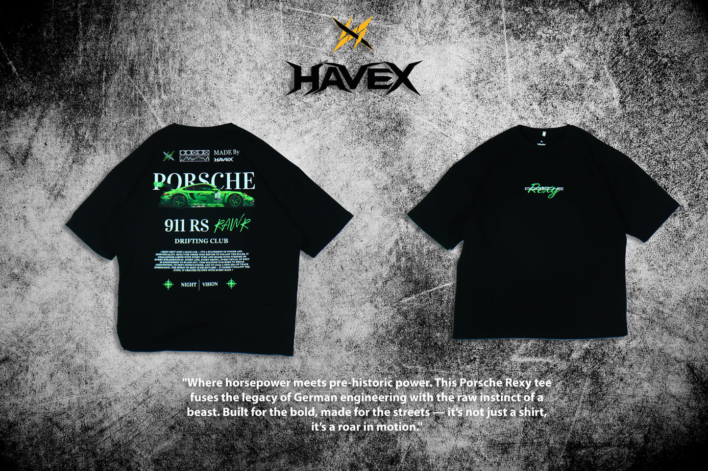 Porsche rexy t-shirt